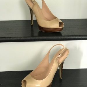 Enzo Angiolini platform slingback shoes